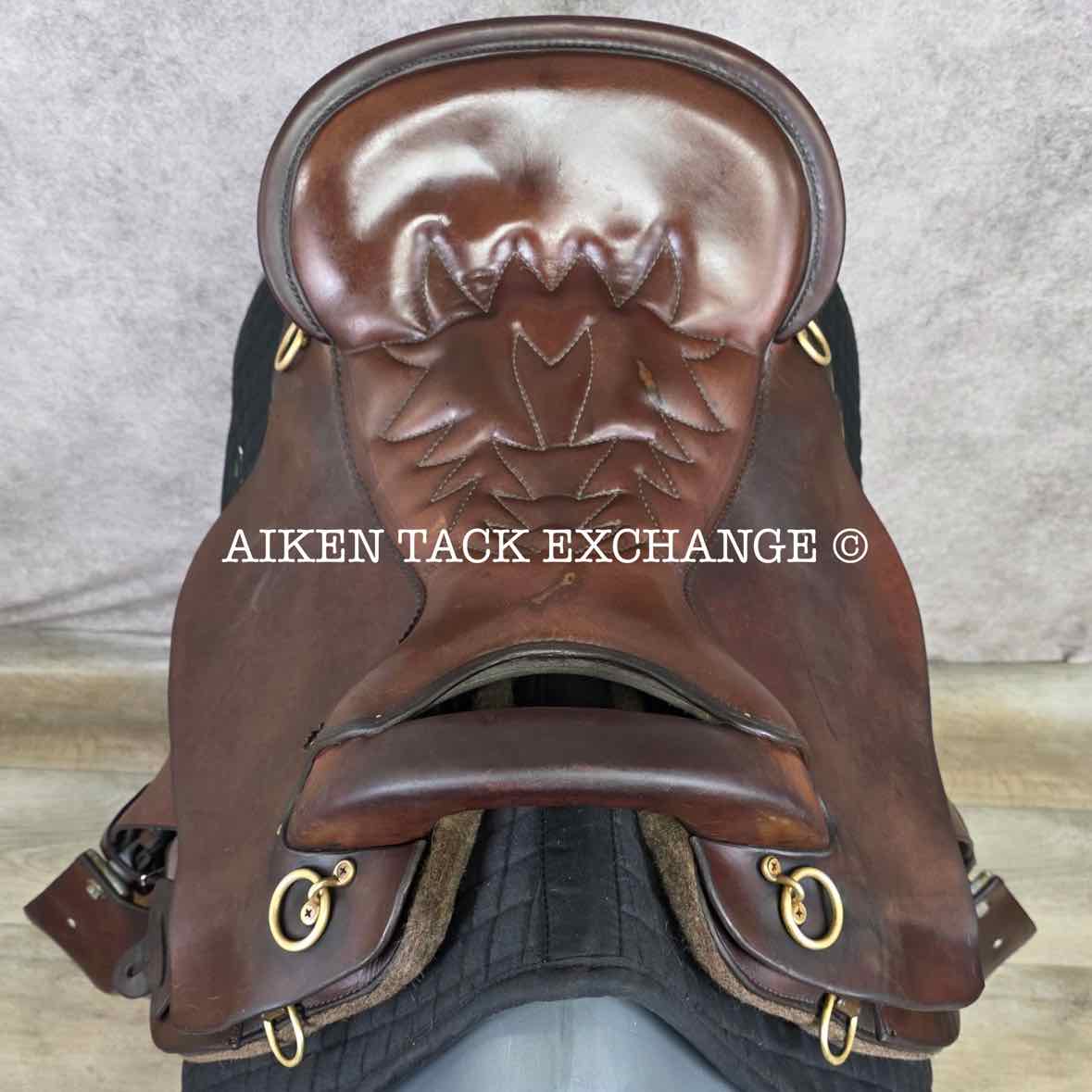 2005 Tucker 159 Endurance Trail Saddle, 16.5" Seat, Medium Tree - Semi QH Bars