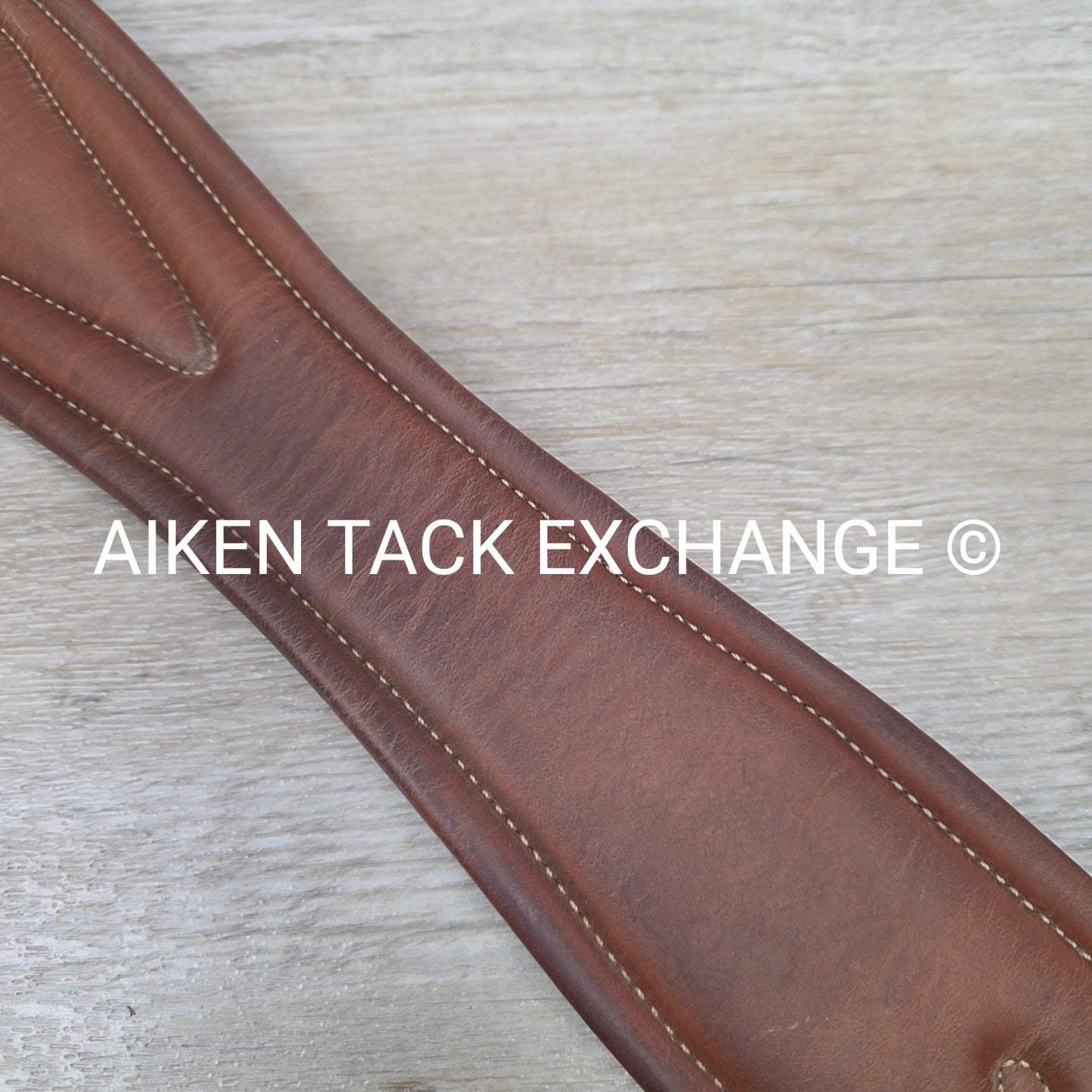 Antares Double End Elastic Girth, Brown, 48"