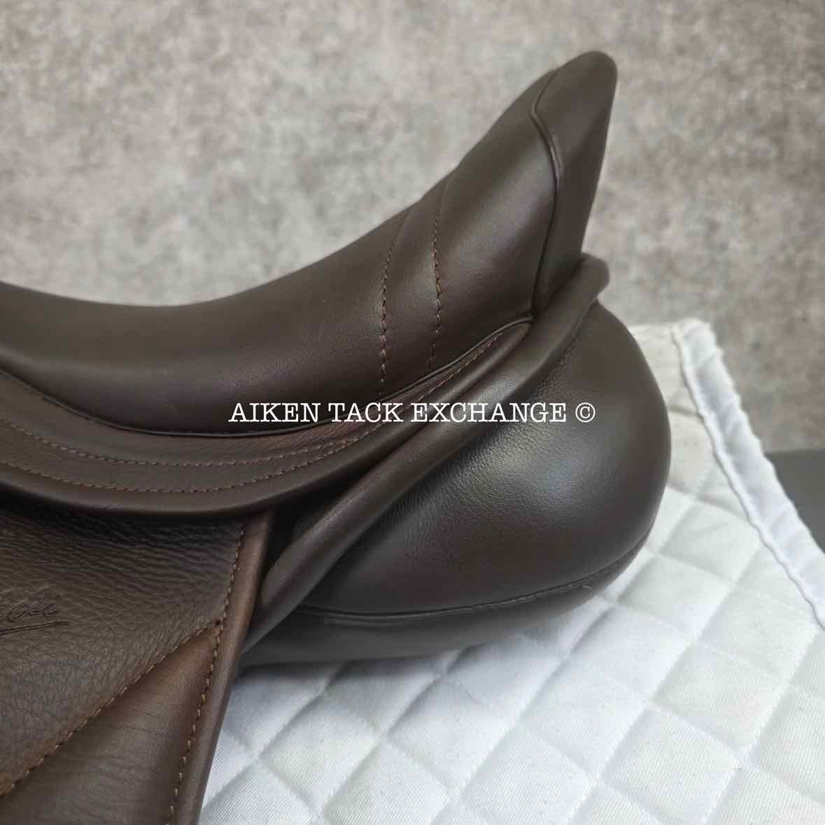 **SOLD** Zaldi Europa 2G All Purpose Saddle, 17" Seat, Medium Wide Tree, Wool Flocked Panels