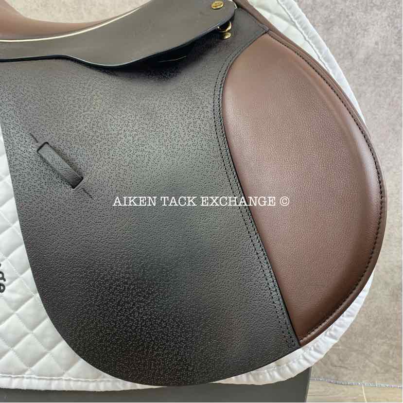 2021 Black Country GPX All Purpose Jump Saddle, 18.5" Seat, Wide Tree, Wool Flocked Panels