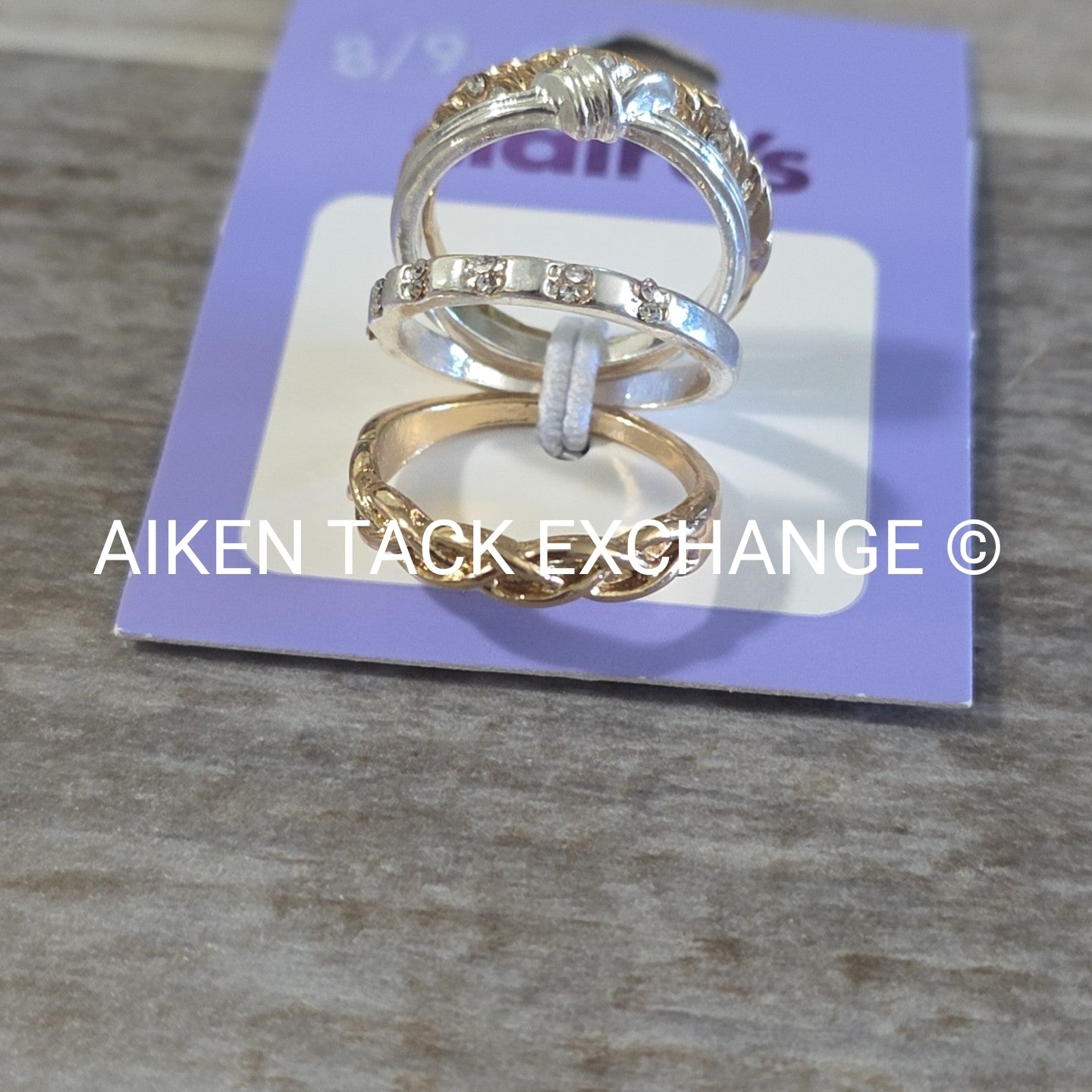 Claire's Stackable Rings - Size 9