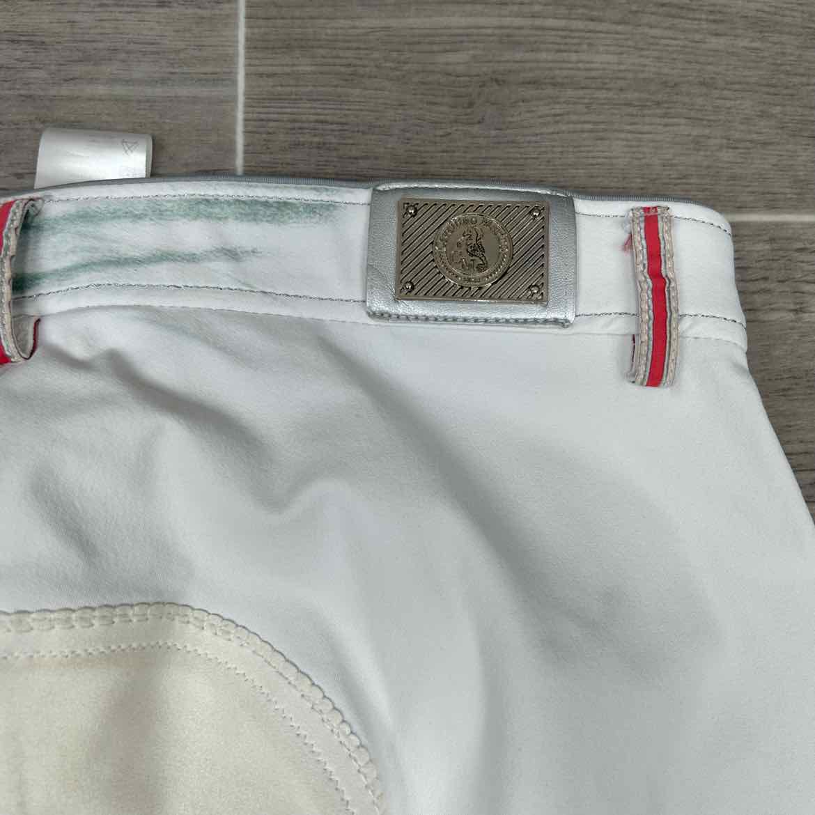Cavallino Marino Full Seat Breeches, Size 34 (has blemishes)