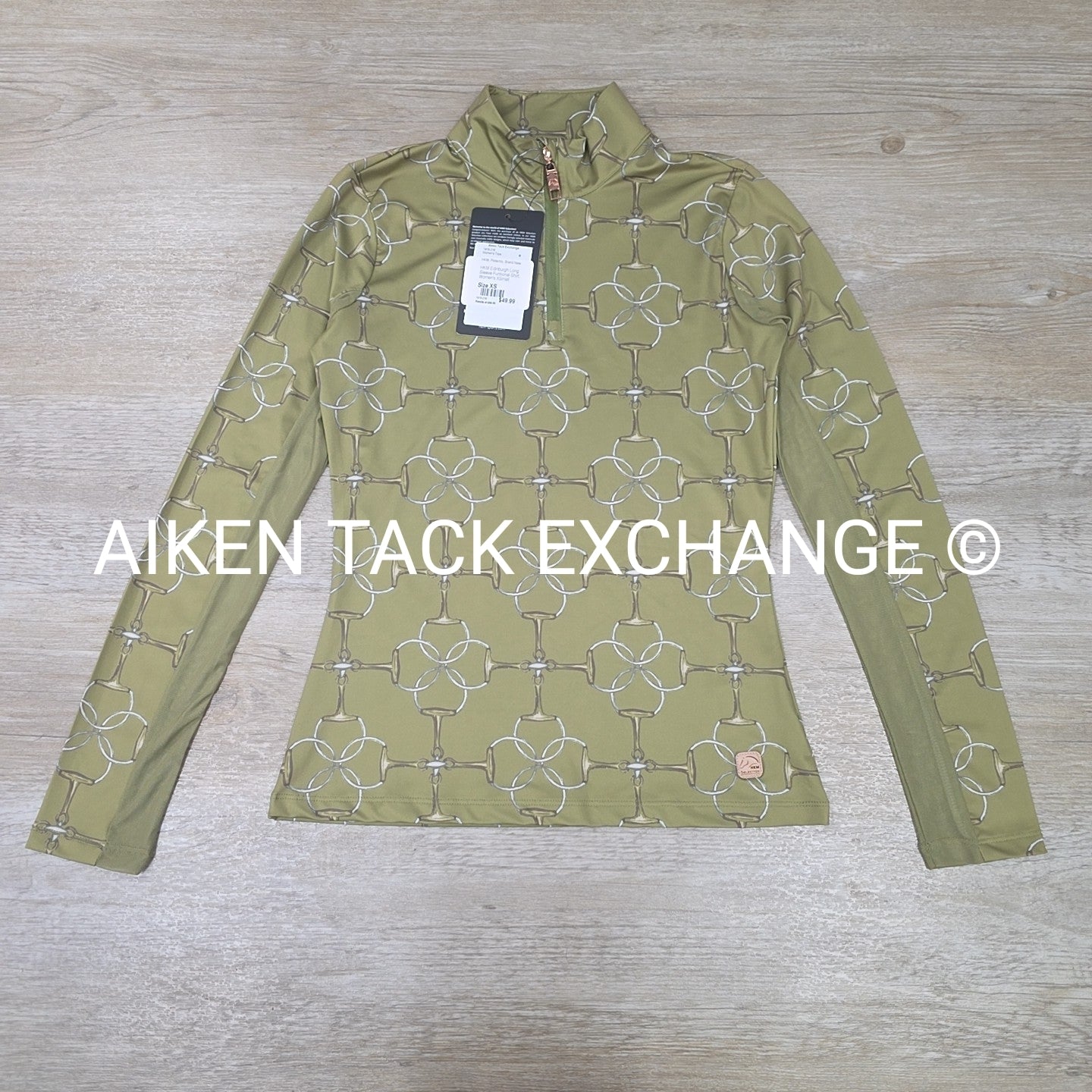HKM Edinburgh Long Sleeve Funtional Shirt, Women's XSmall