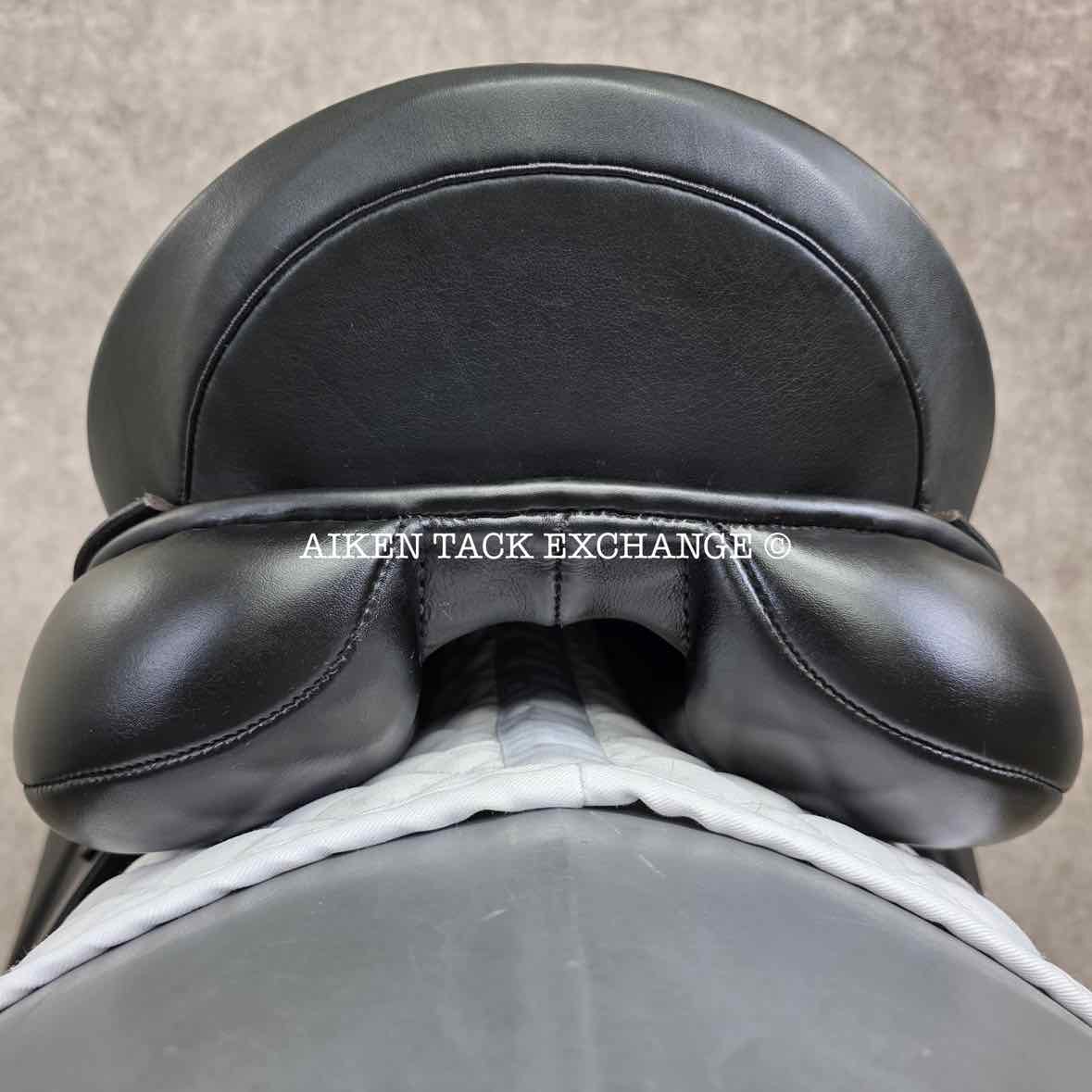 Albion SLK Dressage Saddle, 17.5" Seat, Adjusta-Tree: Set to Wide, Wool Flocked Panels