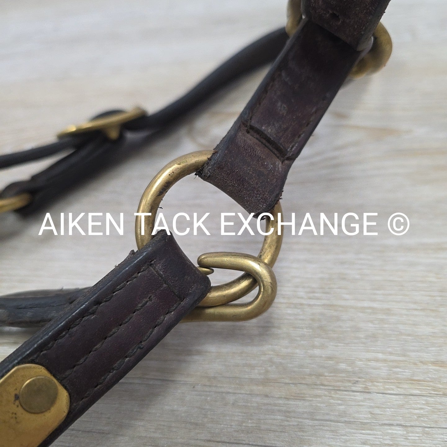 BARGAIN BUNDLE: 2 Leather Halters, Has Name Plates, Size Full