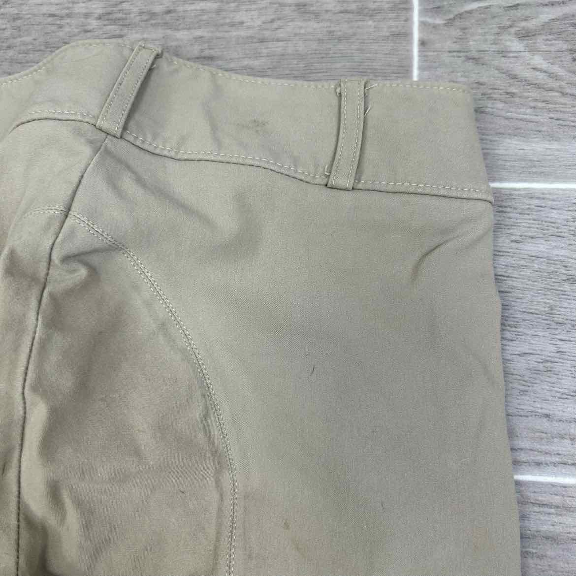 Tailored Sportsman Trophy Hunter Knee Patch Breeches, Size 14