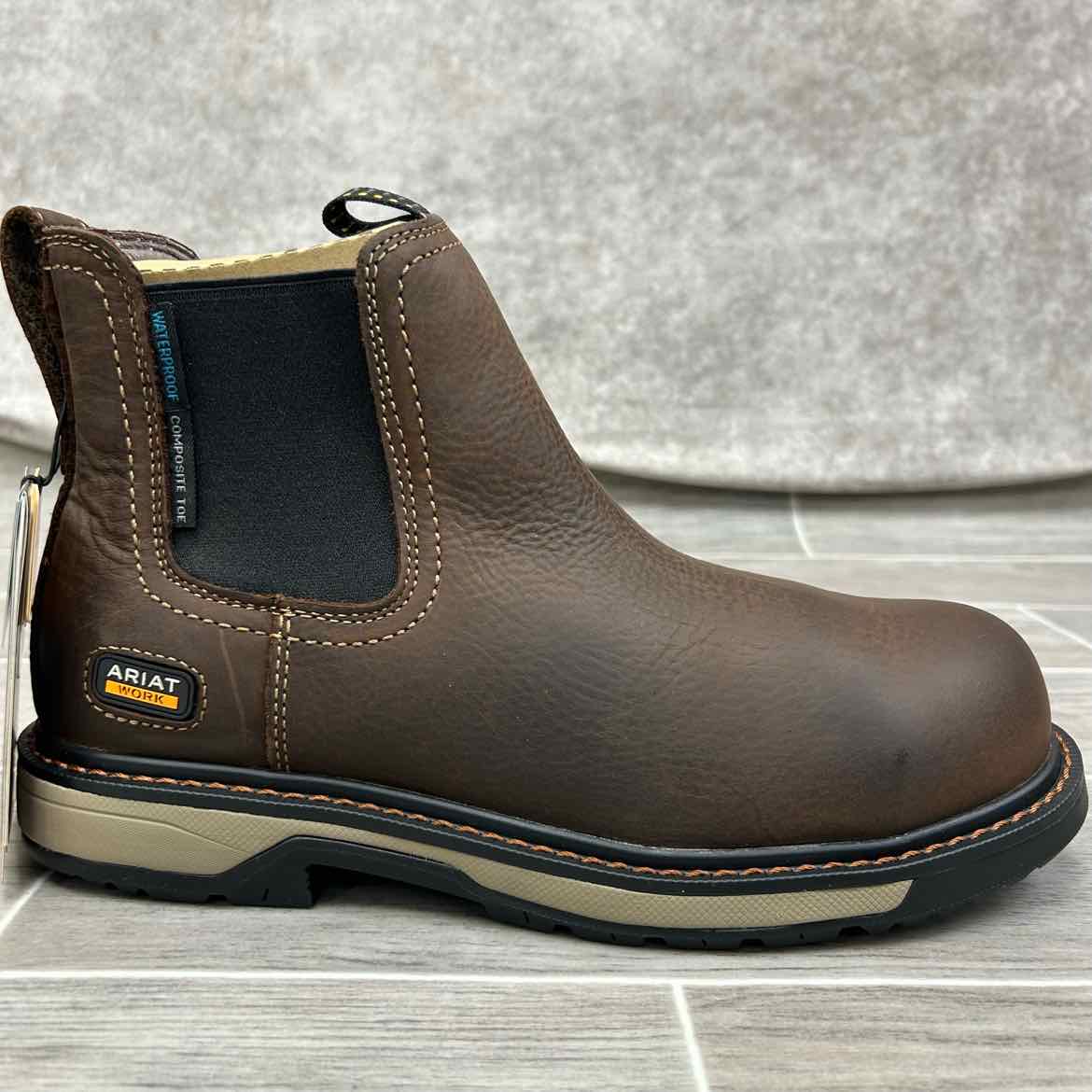 Ariat Riveter Chelsea CSA H2O Composite Toe Work Boot, Size 9.5