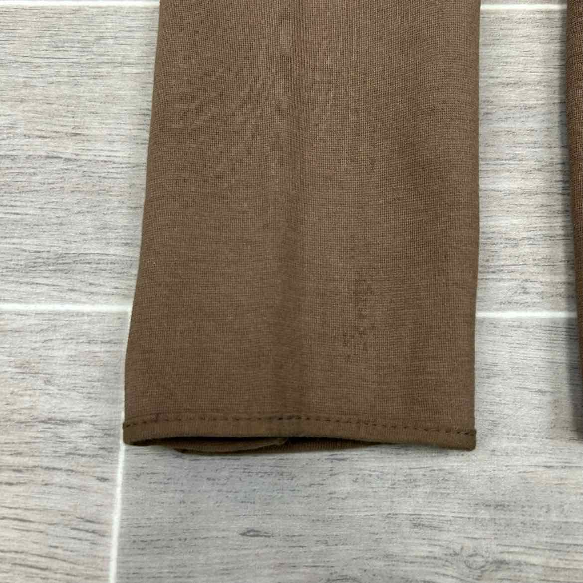 Eqituff Women's Knee Patch Breeches, Brown, Size 24 L, Brand New