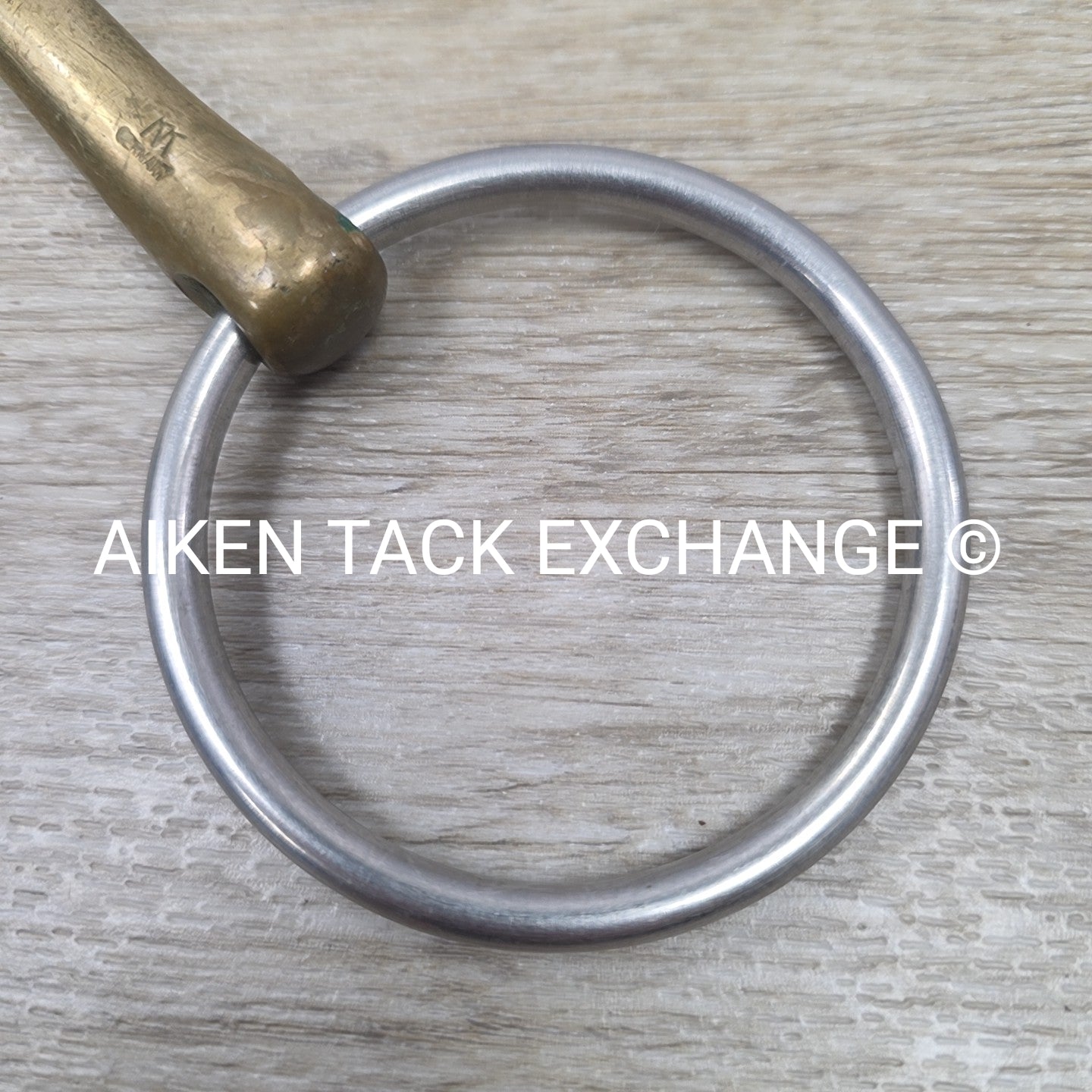 Herm Sprenger KK Single Joint Balkenhol Single Joint Loose Ring Bit 5.25"