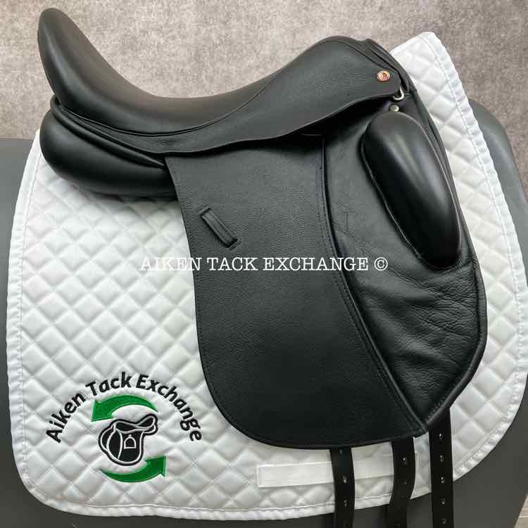 Saddle Guy by Mike Scott Monoflap Dressage Saddle, 18.5" Seat, Medium Wide Tree, Wool Flocked Panels