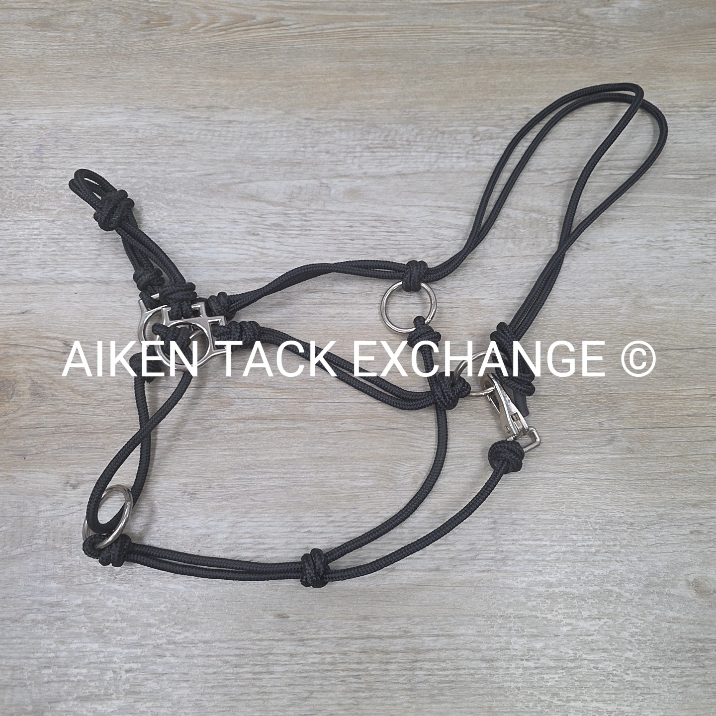 Rope Halter with Lead Ring & Snap