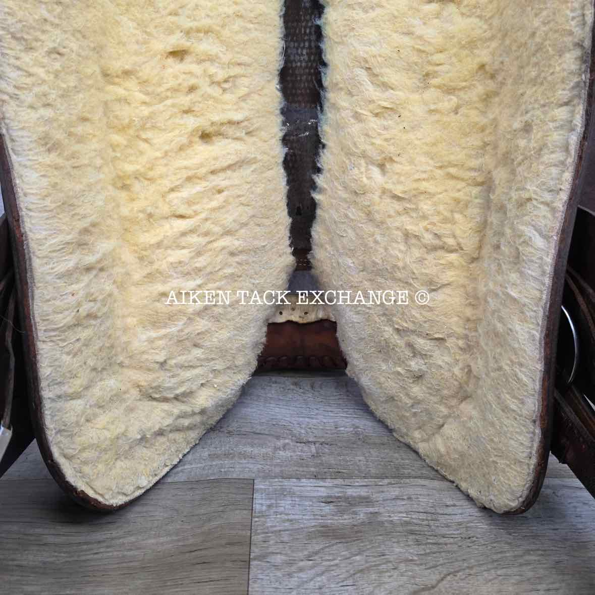 AMB Western Saddle, 16" Seat, Wide Tree - Full QH Bars