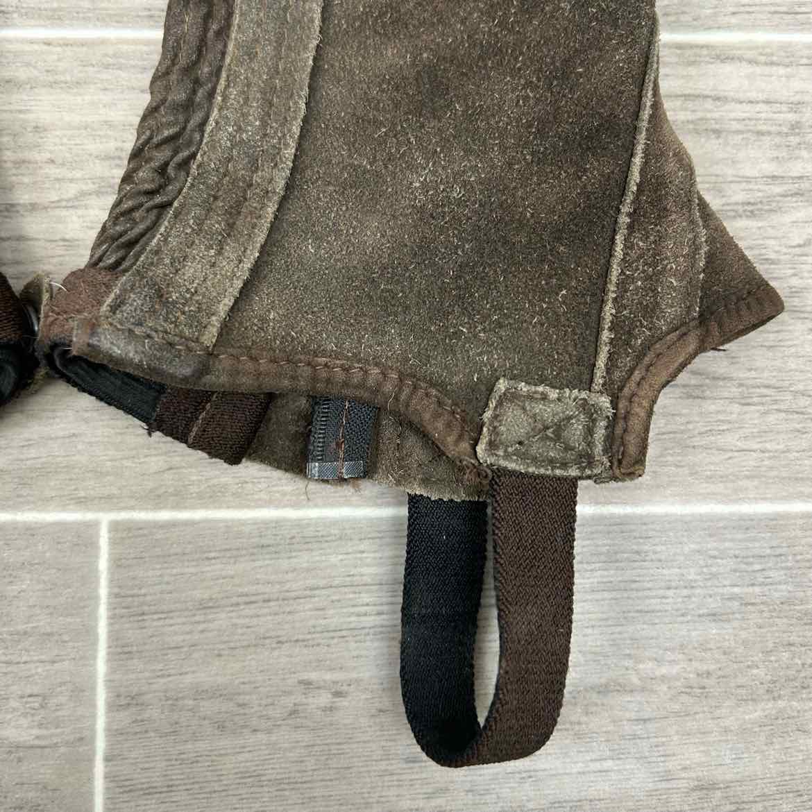Tredstep Original Suede Half Chaps, Size 13" Calf 18" Height