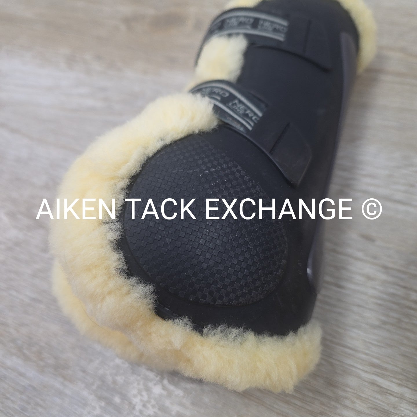Veredus Nero Line Grand Prix Baloubet Sheepskin Tendon Boots, Size Large
