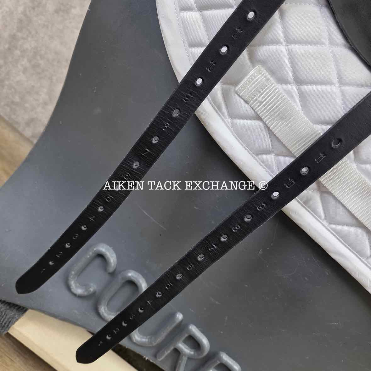 **SOLD** 2023 Trilogy Amadeo Elite Dressage Saddle, 18" Seat, Medium Wide Tree, Wool Flocked Panels