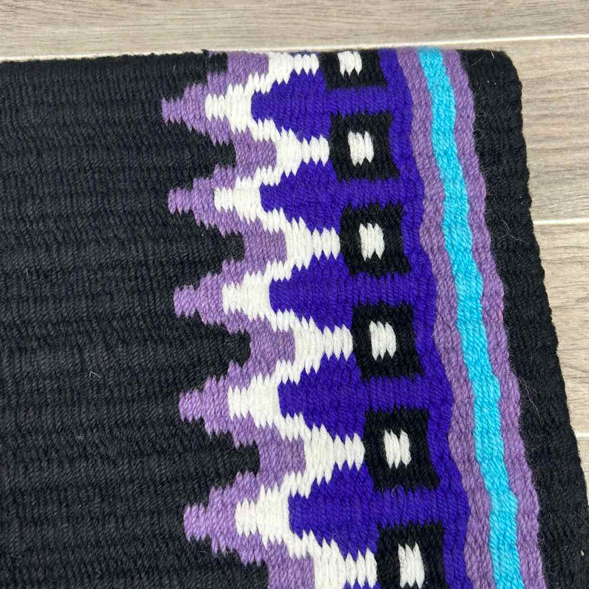 Kathy Williams Woven Western Show Pad, 100% Wool, Size 34" x 40"