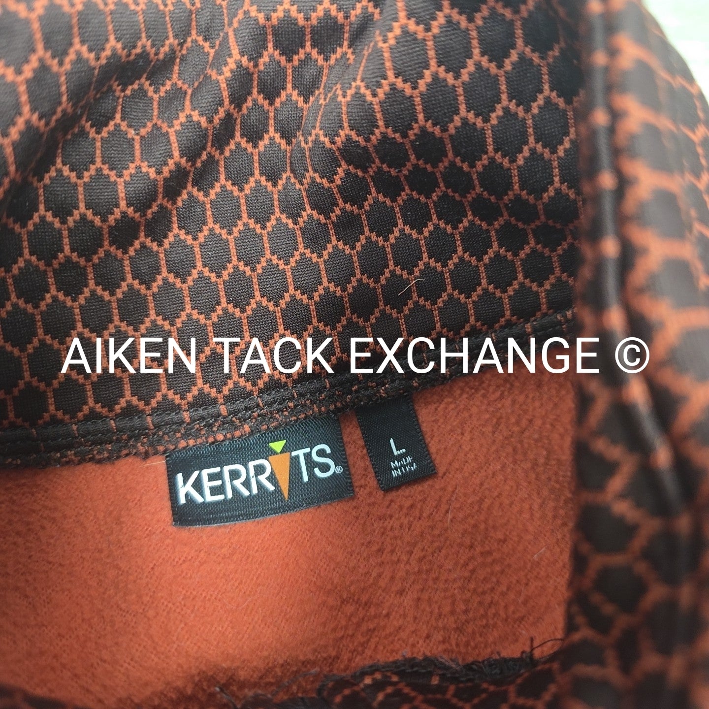 Kerrits Long Sleeve 1/4 Zip Fleece Pull Over, Size Large