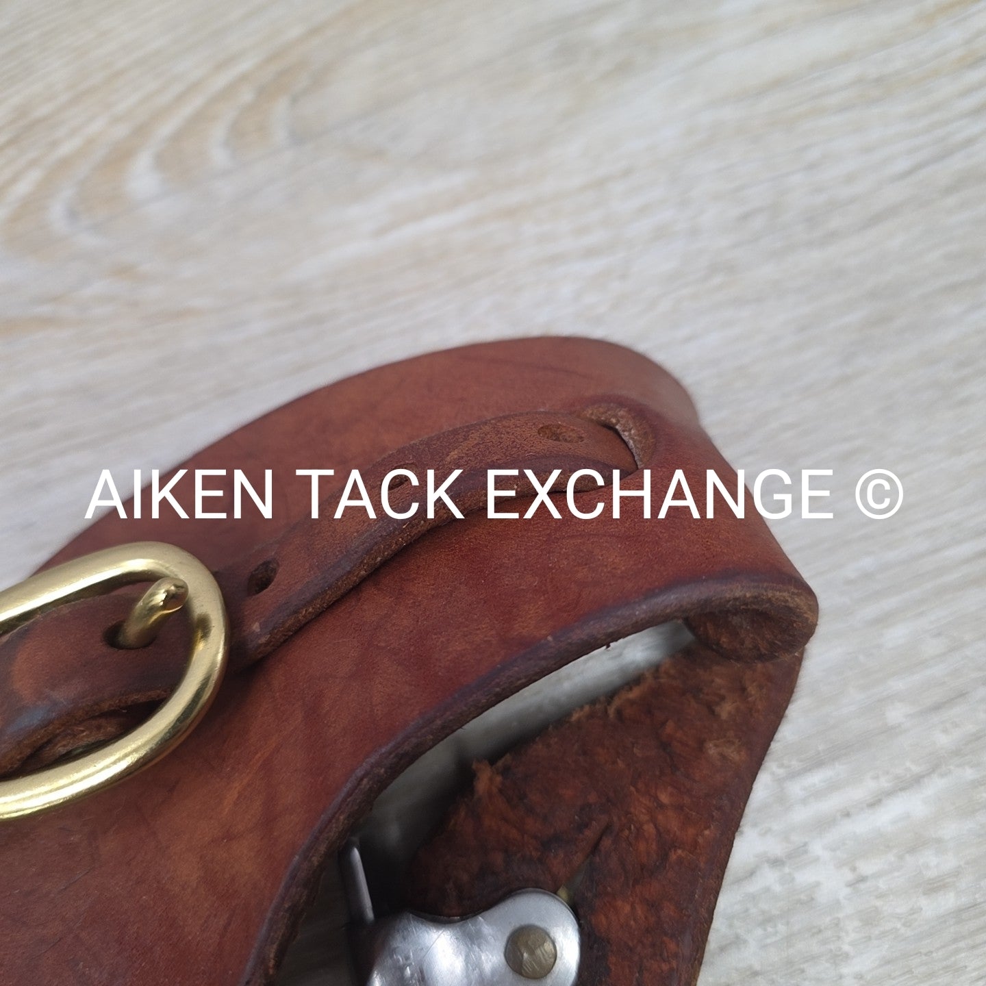 Western Rowel Spurs with Leather Straps