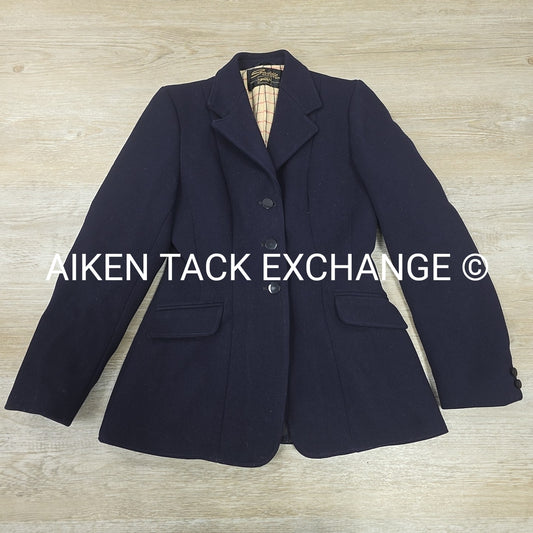 Saddle Master Wool Hunt Coat, Navy, Women's 34