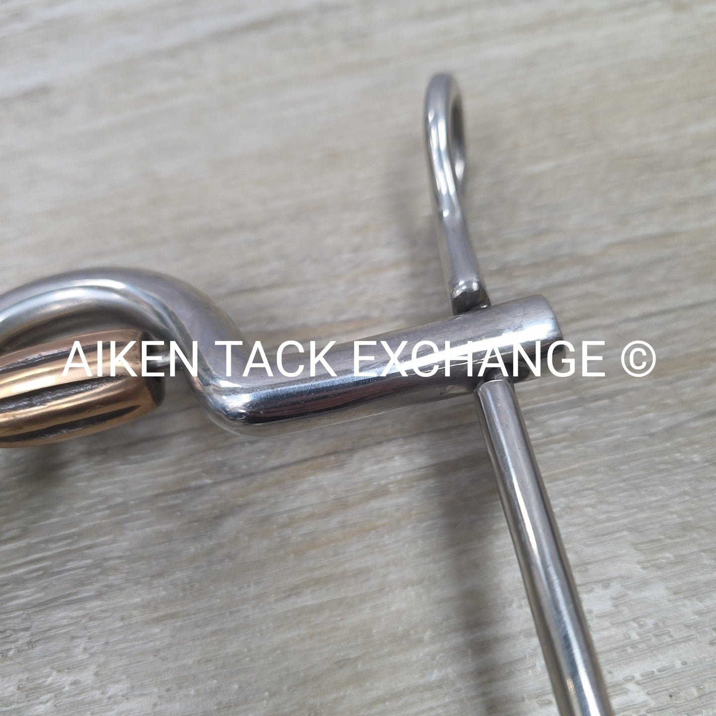 Herm Sprenger Linda Tellington Jones Copper Roller Curb Bit 5.25"