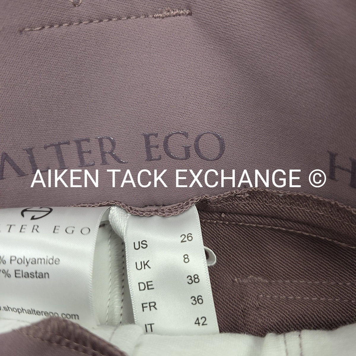 Halter Ego Evolution Silicone Grip Full Seat Breeches, Women's 26