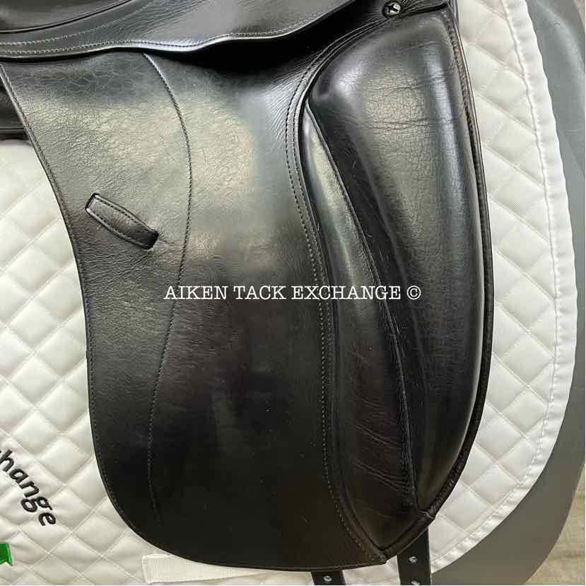 2015 PDS Carl Hester Showtime Alto Dressage Saddle, 17.5" Seat, Adjustable Tree - Changeable Gullet, Wool Flocked Panels