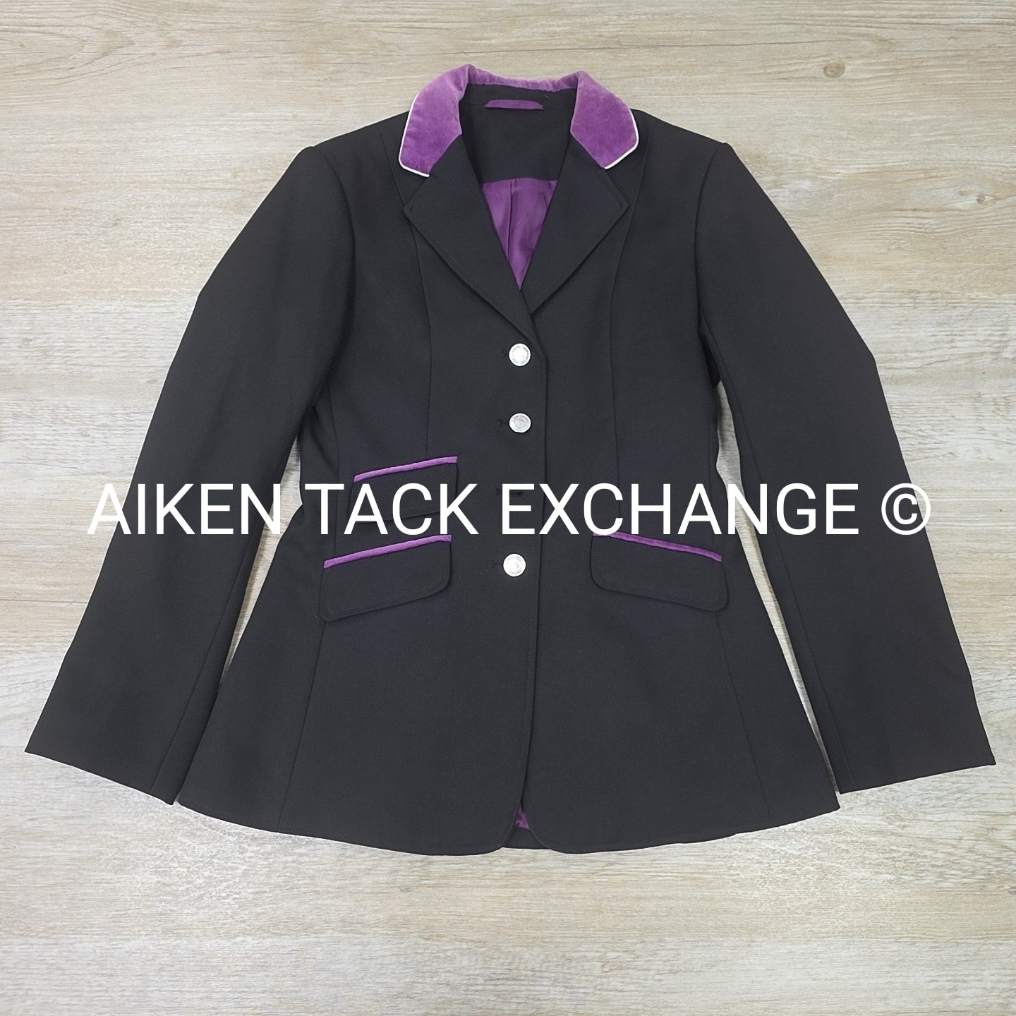 Shires Henley Dressage Show Coat, Size US 4 (Missing 1 Button)