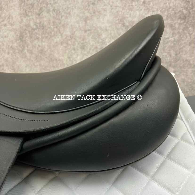 Jeffries XP GP All Purpose Jump Saddle, 17.5" Seat, Extra Wide Tree, Wool Flocked Panels
