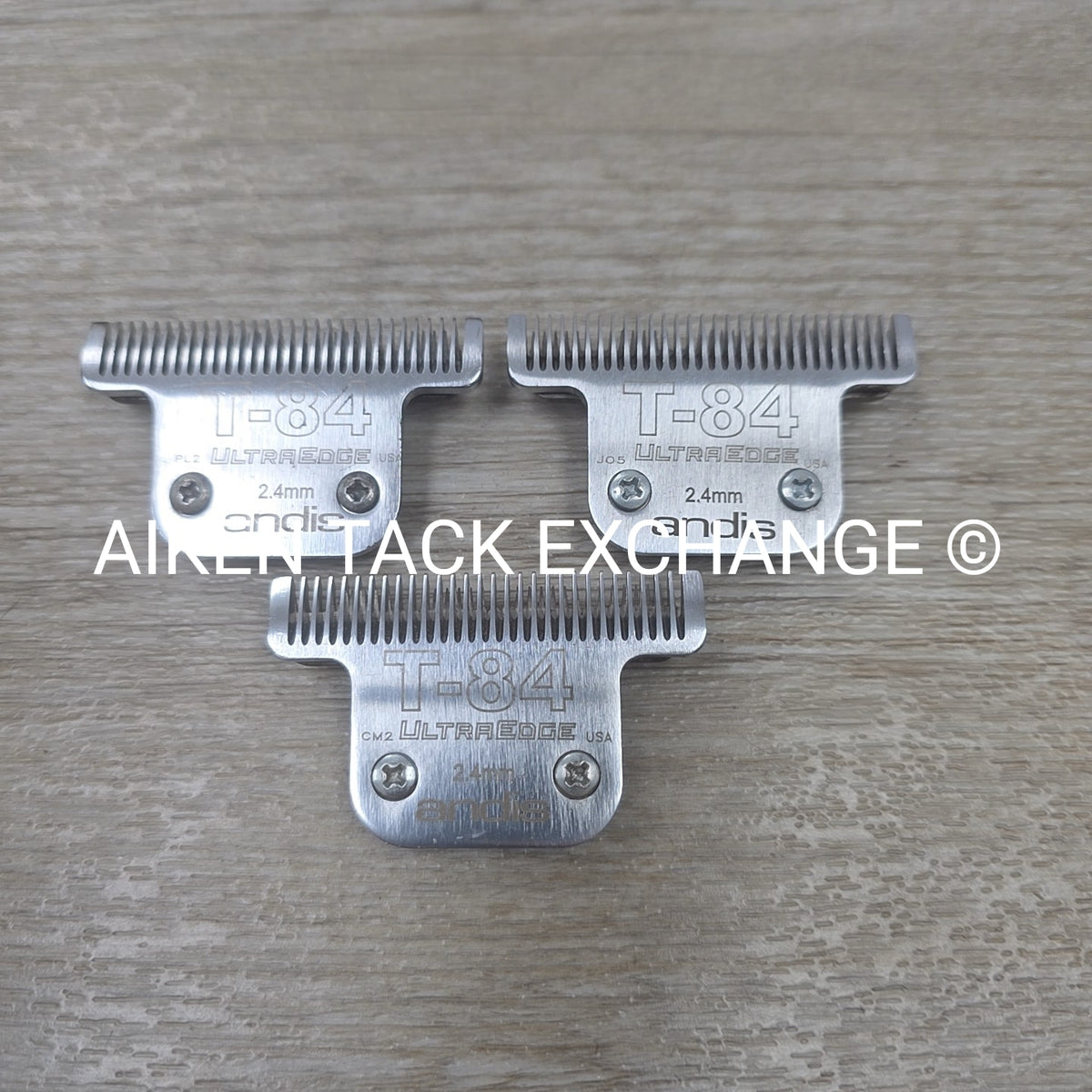 BARGAIN BUNDLE: 3 Andis T-84 UltraEdge Replacement Blades
