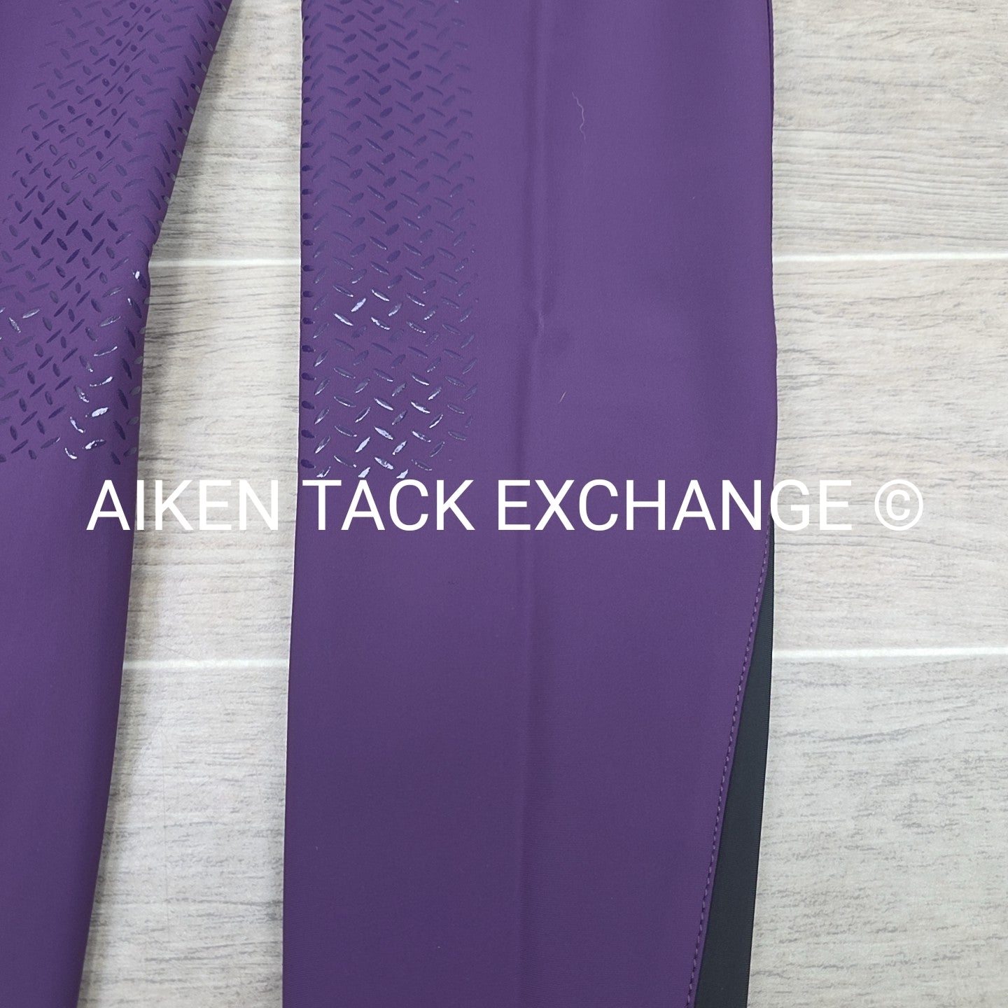 KL Select Gabrielle Knee Patch Breeches, Purple, Women's Size 26R