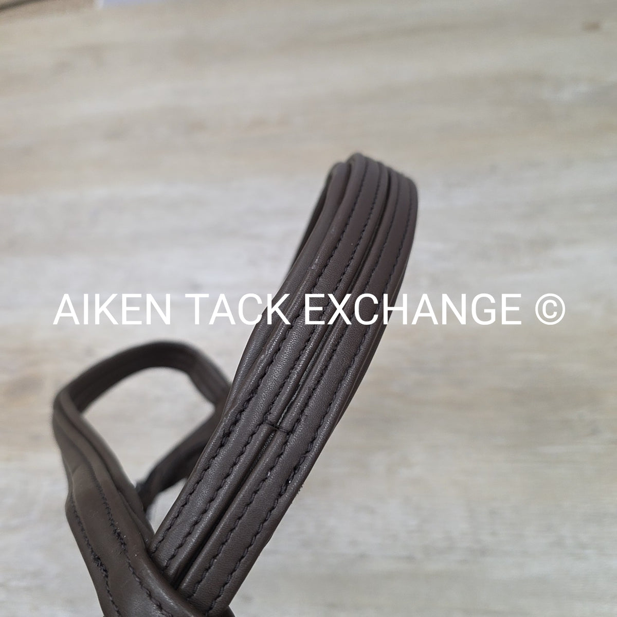 Synthetic Figure 8 Bridle, No Reins, Brown, Size Cob