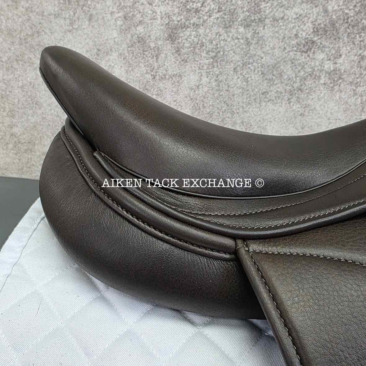 HDR - Henri de Rivel Phoenix IGP Monoflap Jump Saddle, 17" Seat, Adjustable Tree - Changeable Gullet, Foam Panels