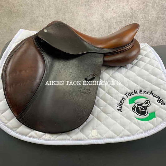 2014 CWD SE02 Close Contact Jump Saddle, 16" Seat, 1L Flap, Medium Tree, Foam Panels