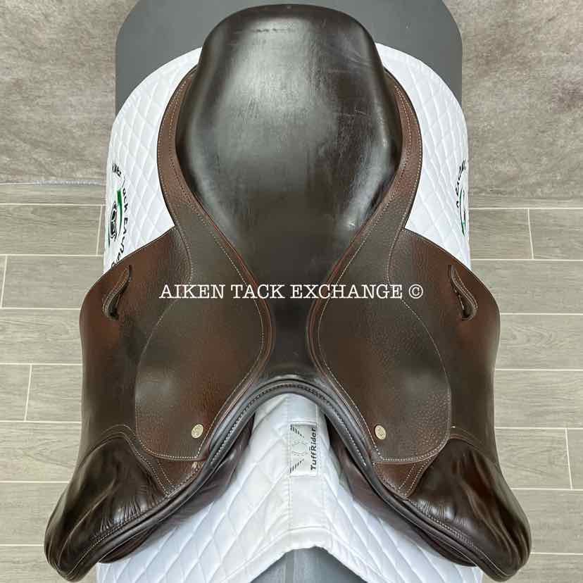 Bruno De Heusch - BDH Close Contact Jump Saddle, 17" Seat, Medium Tree, Foam Panels