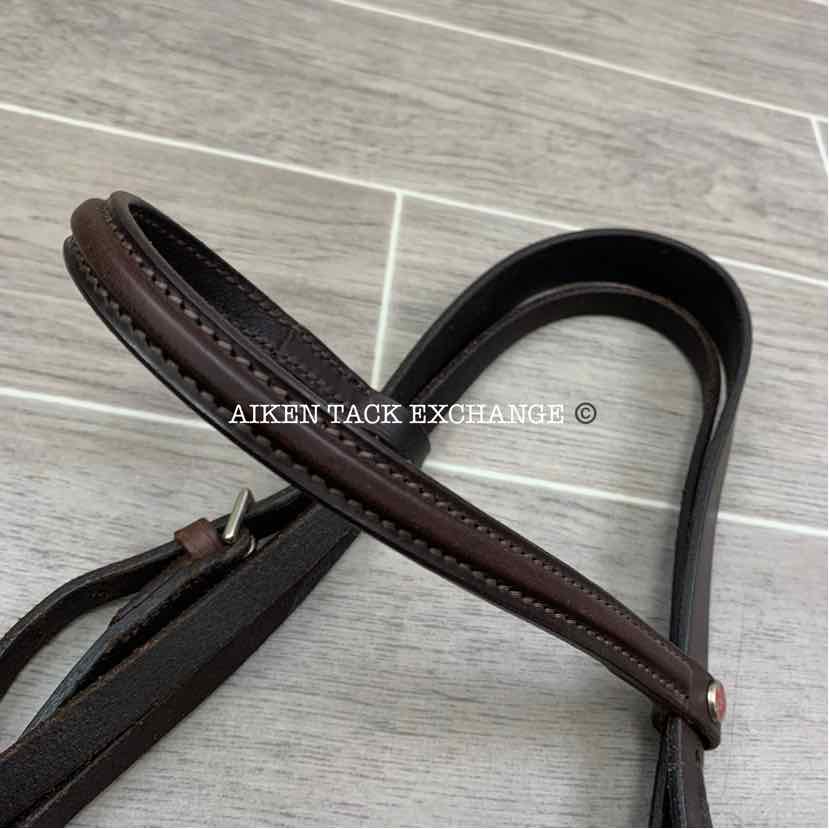 Courbette Lemetex Square Raised Bridle, No Reins, Size Full