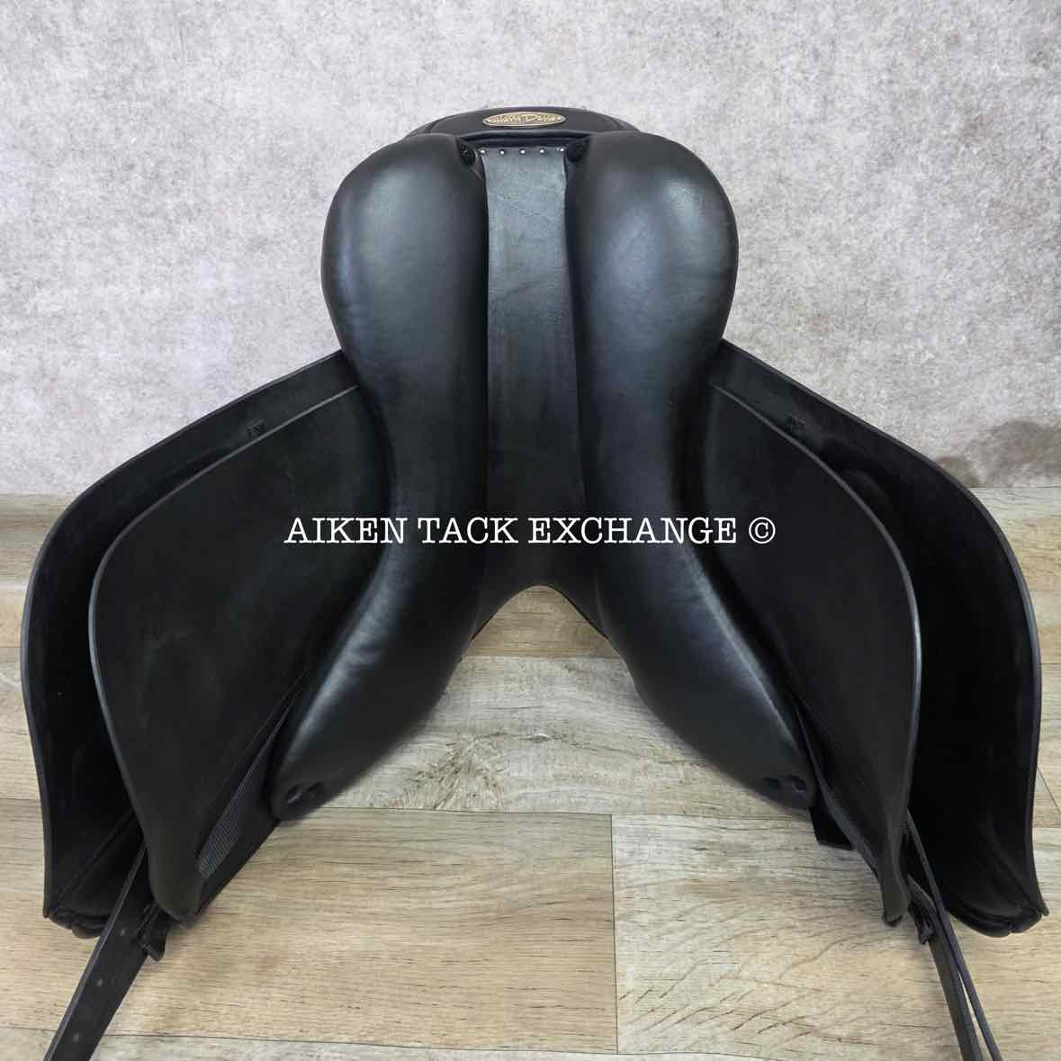 Harry Dabbs All Purpose Saddle, 17.5" Seat, XX-Wide Hoop Tree, Wool Flocked Panels