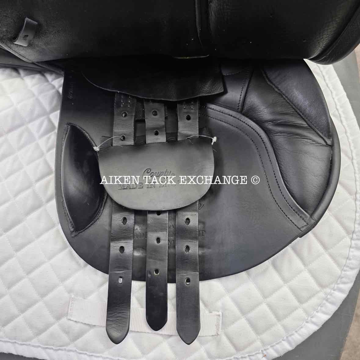 2007 County Innovation Jump Saddle, 18" Seat, Medium Tree, Wool Flocked Panels