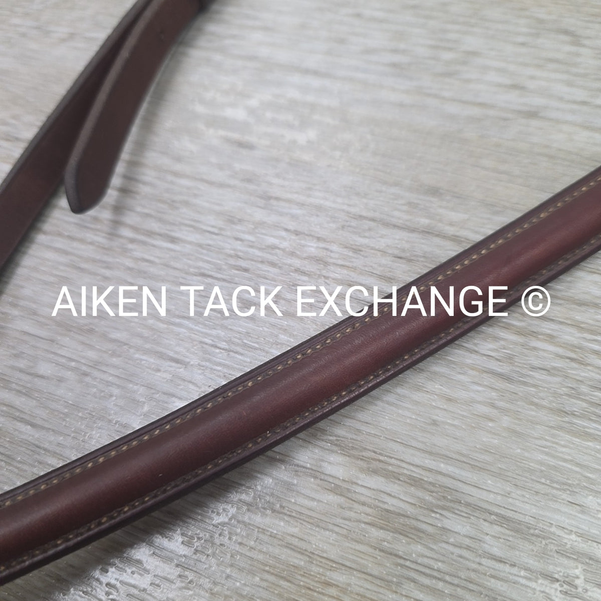 Bridleway Plain Raised Standing Martingale, Brown, Size Full