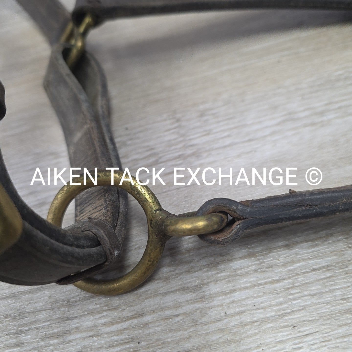 BARGAIN BUNDLE: 2 Leather Halters, Brown, Size Full