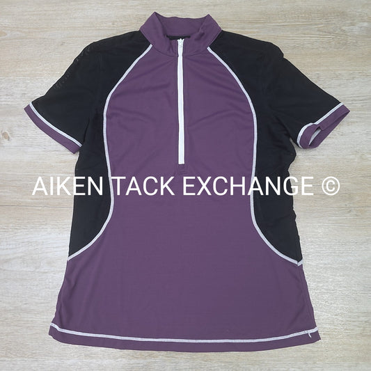 FITS Short Sleeve Mesh Tech Top, Women's Large