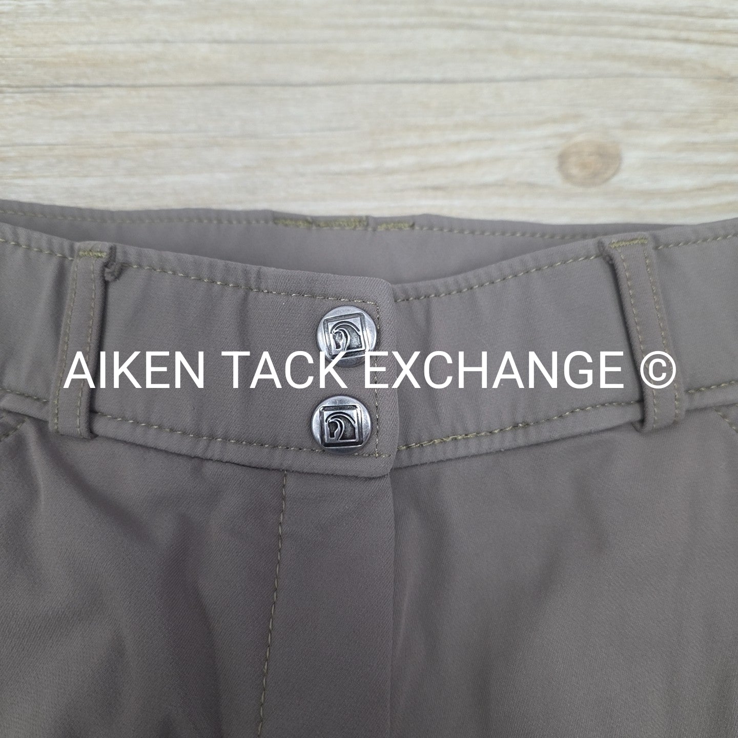 Romfh Sarafina Bling Silicone Grip Full Seat Breeches, Size 28 R