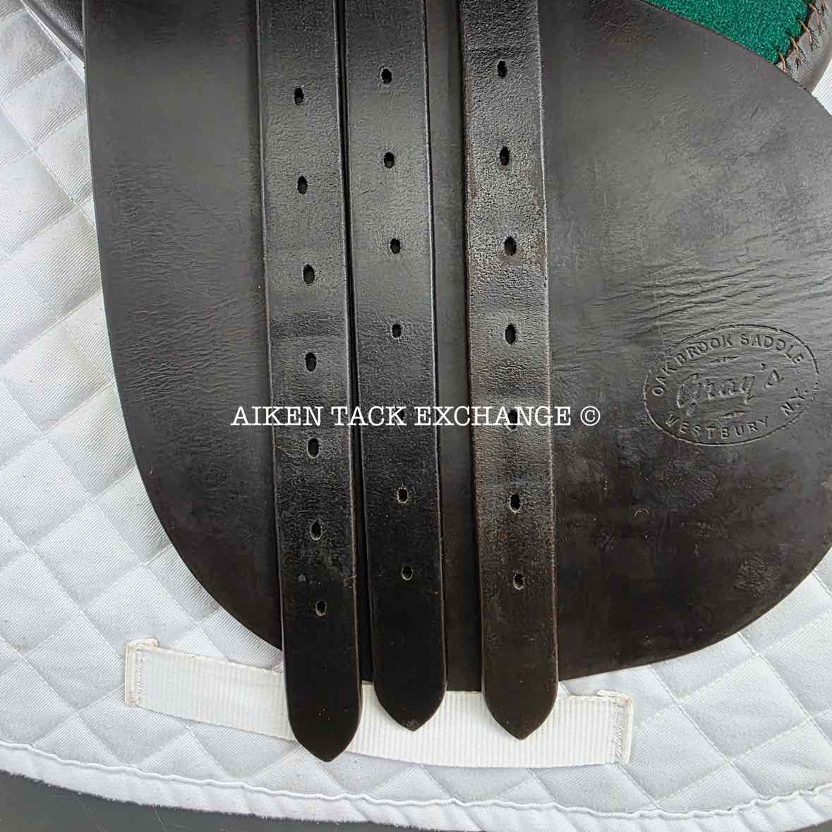 Gray's Polo Saddle, 18.5" Seat, Medium Narrow Tree, Foam Panels