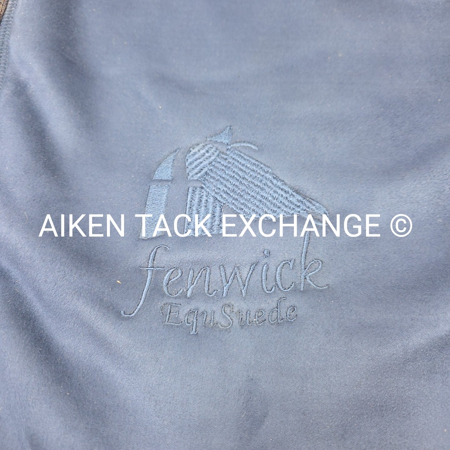 Fenwick Equestrian EquSuede Performance Cooler, Blue, 74"