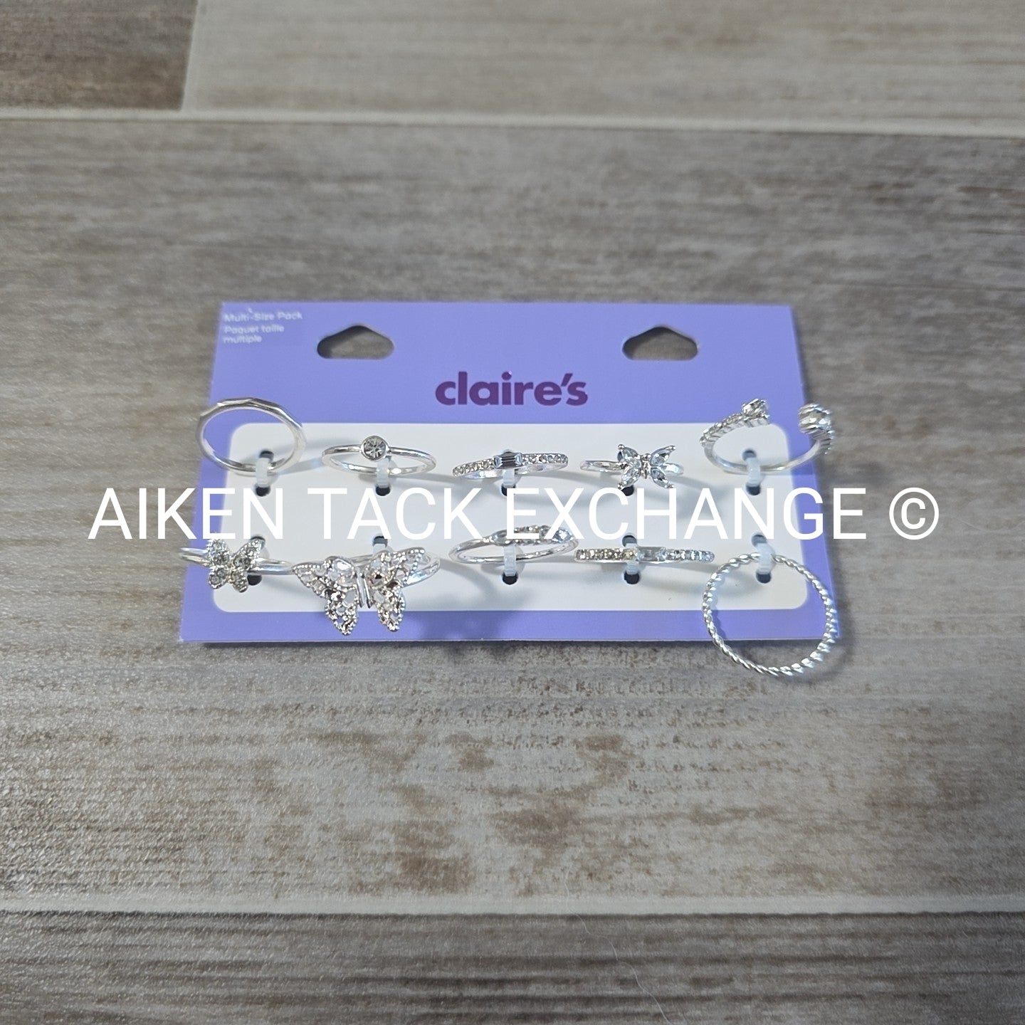 Claire's Ring Set - Various Sizes, 10 Total