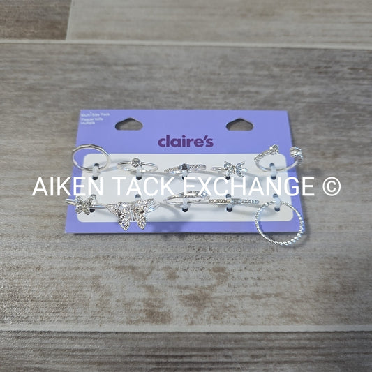 Claire's Ring Set - Various Sizes, 10 Total