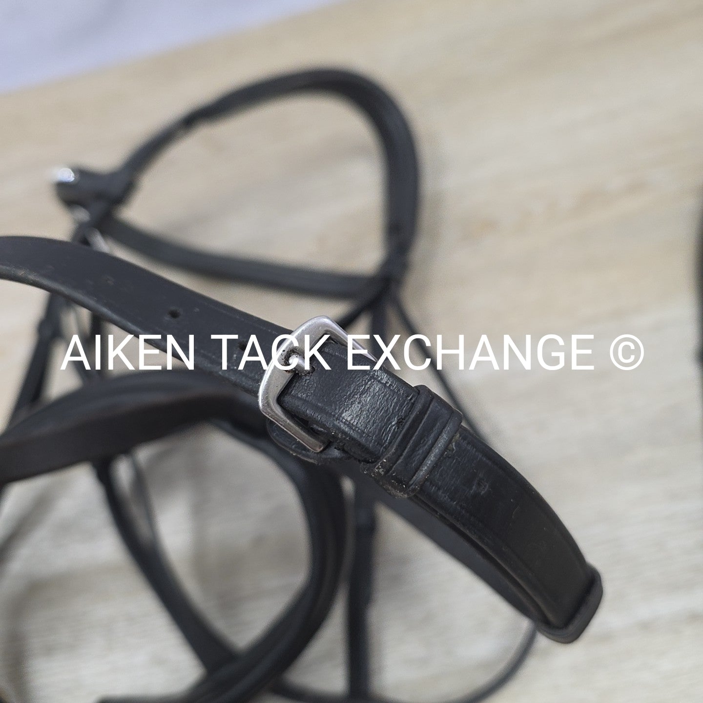 KL Select Dressage Bridle with Matching Reins, Black, Size Full