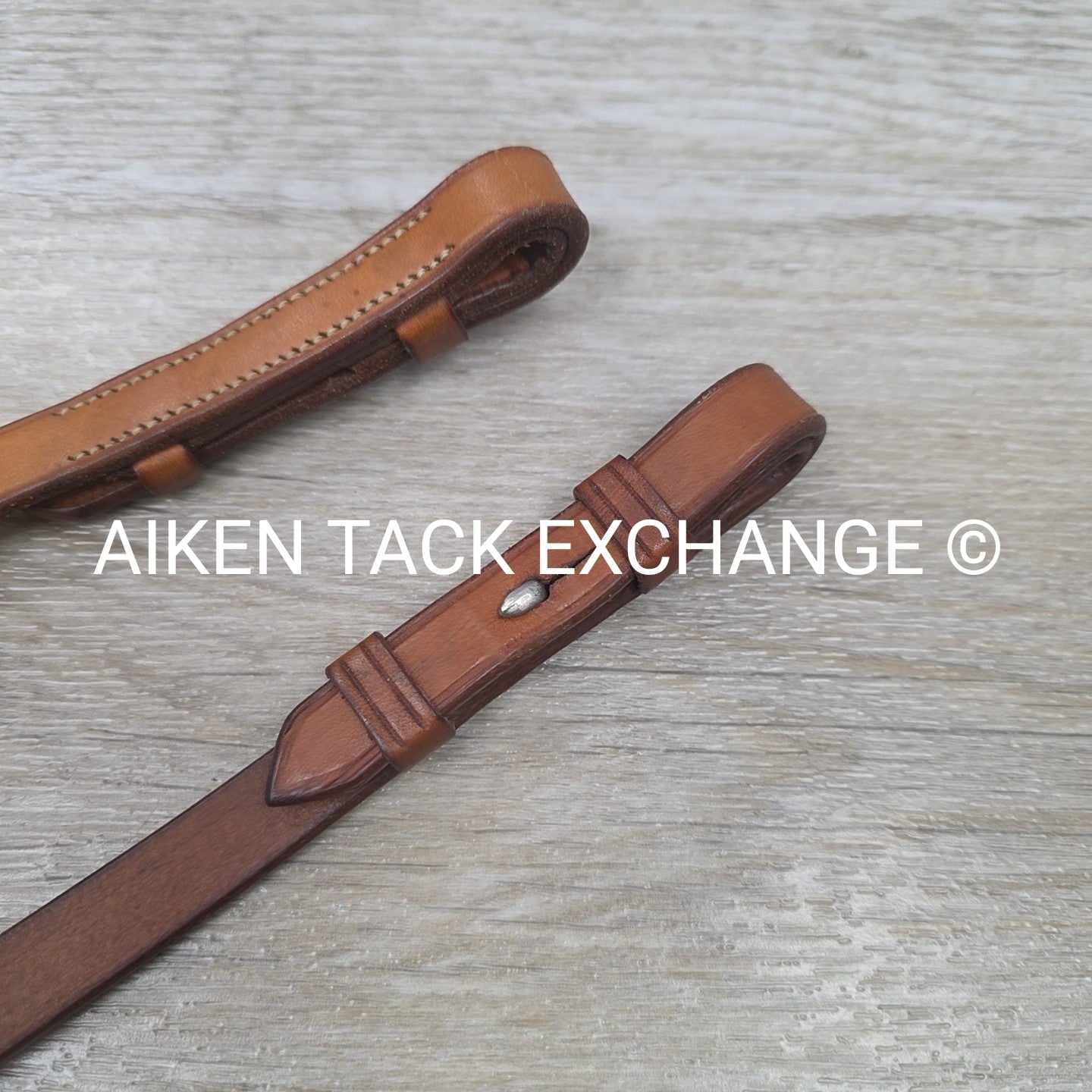 The Tackeria Flat Reins, Brown, 53"