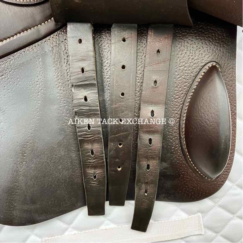 2019 CWD SE02 Close Contact Jump Saddle, 17.5" Seat, 3C Flap, Medium Tree, Foam Panels, Full Buffalo Leather