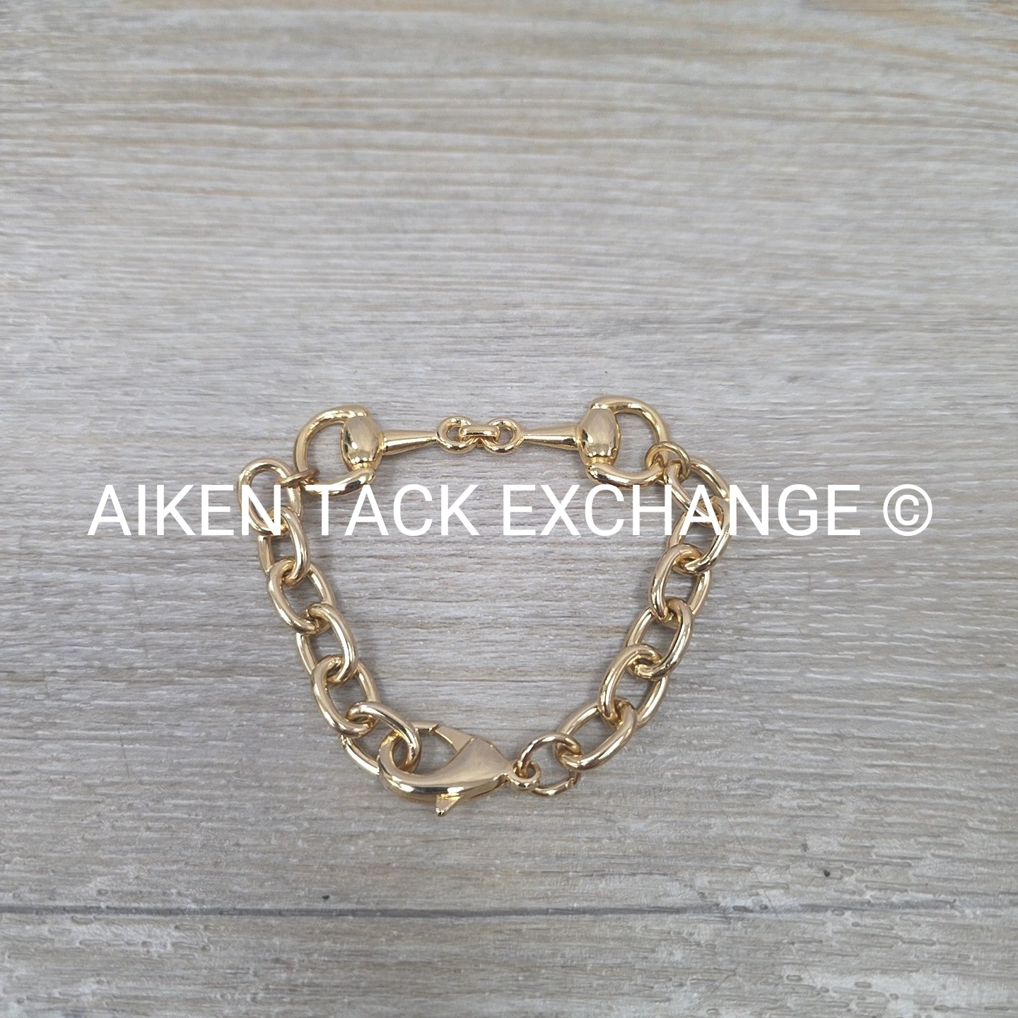 Snaffle Bit Chain Bracelet