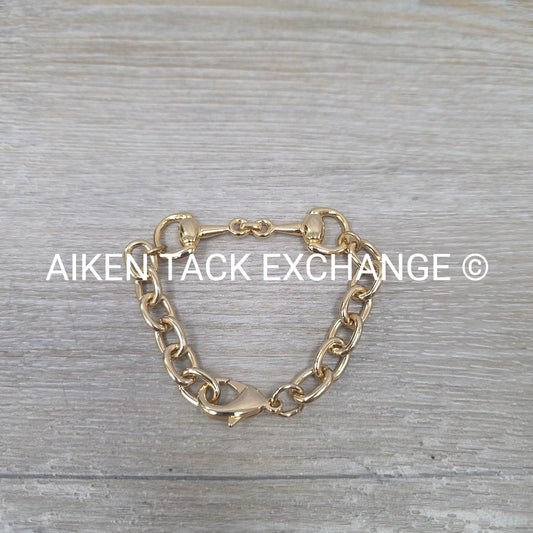 Snaffle Bit Chain Bracelet